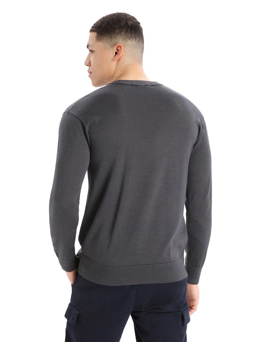 Men's Icebreaker Cool-Lite™ Merino Nova Sweatshirt Sweaters Monsoon | CA 1731QMAZ